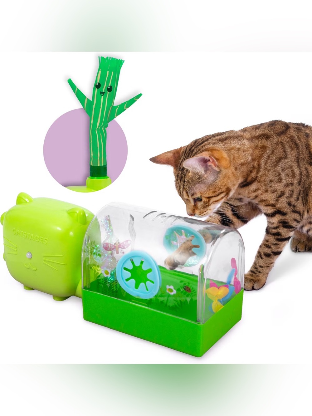 Catstages 2-in-1 Air Blaster Play Set
